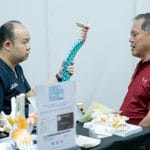 yeo is sharing about spinal health knowledge